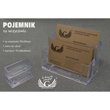 Business Card Holder - Model PW002