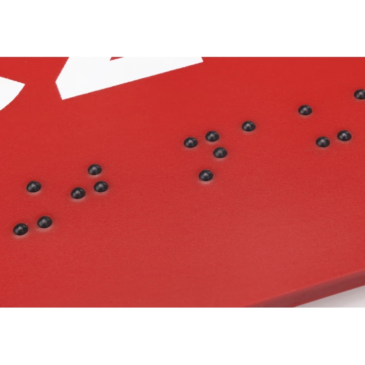 Teacher's Room - ADA - Plaque with Printed Letters and Braille Script - Size 310x100mm - TAB289