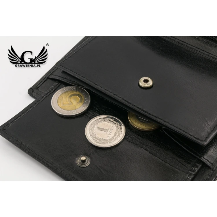 Leonard Leather Wallet with Your Engraving - GAL001