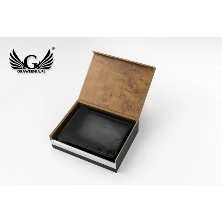 Leonard Leather Wallet with Your Engraving - GAL001