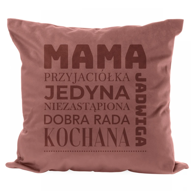 Pillowcase with engraving - Irreplaceable mom - PNP005