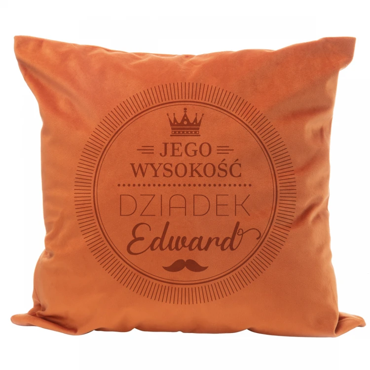 Pillowcase with engraving - His Highness Grandpa - PNP020