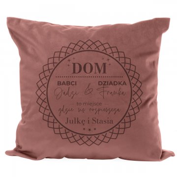 Pillowcase with engraving - Grandma and Grandpa's House - PNP022