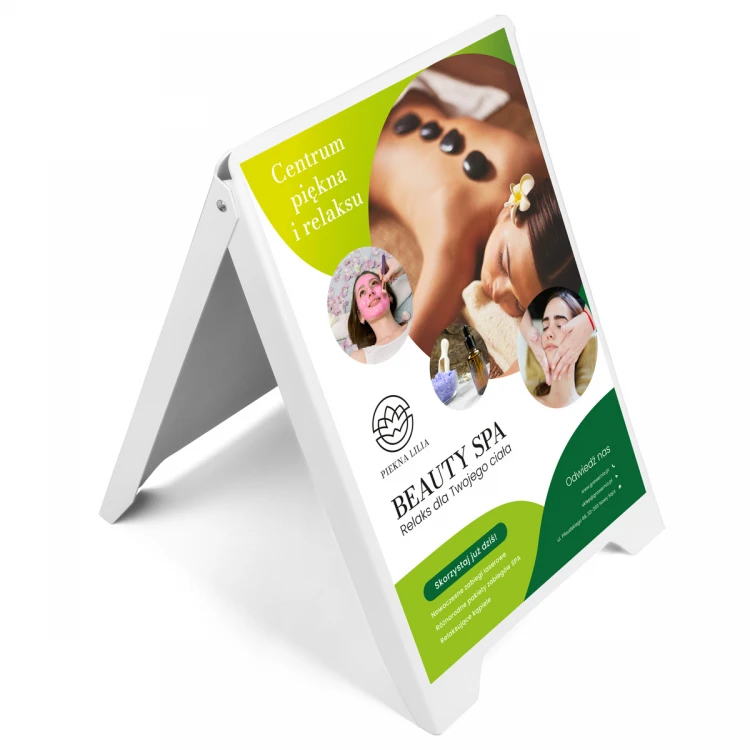 A2 Advertising Pavement Sign - 420x594mm with any UV print - PT001