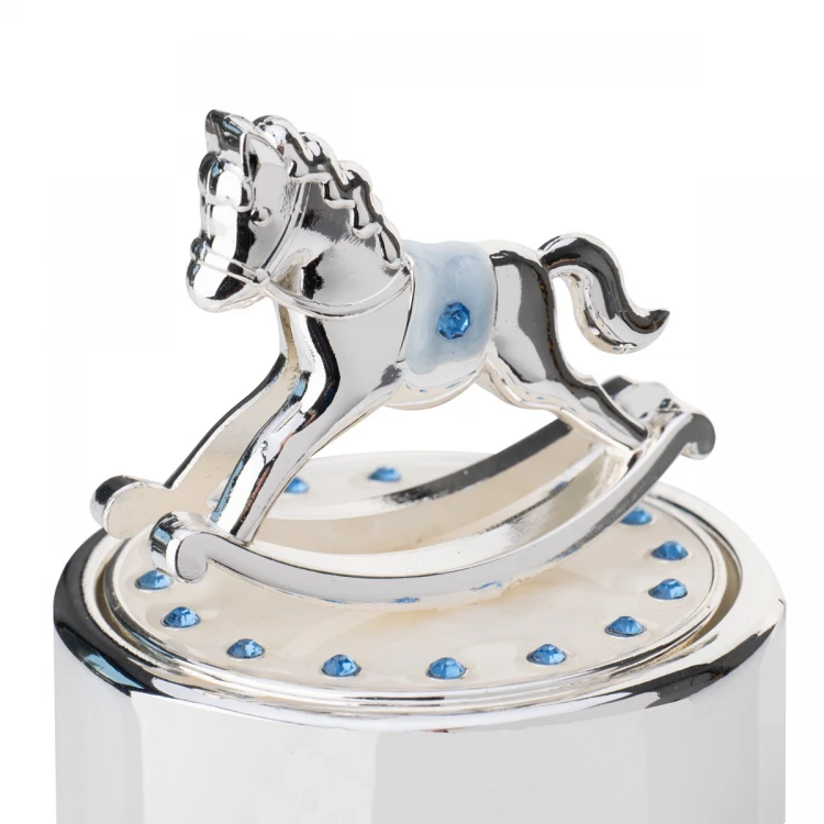 Pearl Mass Music Box - Pony - Holy Baptism Souvenir - POZ006