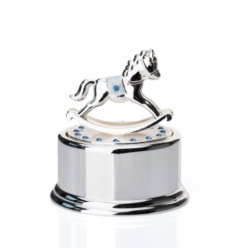 Pearl Mass Music Box - Pony - Holy Baptism Souvenir - POZ006