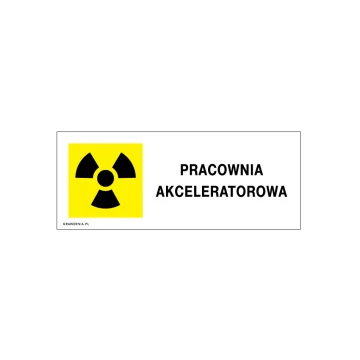 Accelerator Laboratory - Information Plaque - Size 250x100mm - PVC - UV Color Print - TAB216