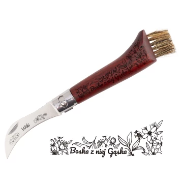 Gift for Mushroom Hunter - Mushroom Knife with Brush - She's a Divine Bolete - BP191