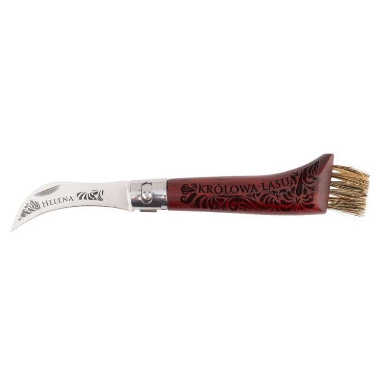 Gift for Mushroom Hunter - Mushroom Knife with Brush - Queen of the Forest - BP192