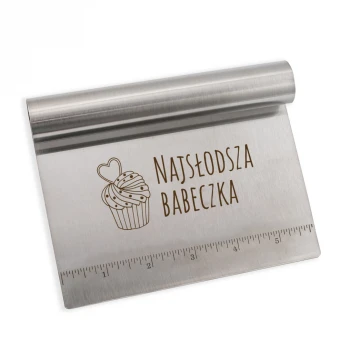 Gift for a Chef - Cake Spatula with Measuring Cup and Custom Engraving - KCH001