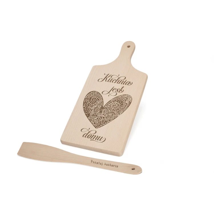 Gift for Young Couple - rolling pin, board, spoon, stick, pestle, muddler - PDM008