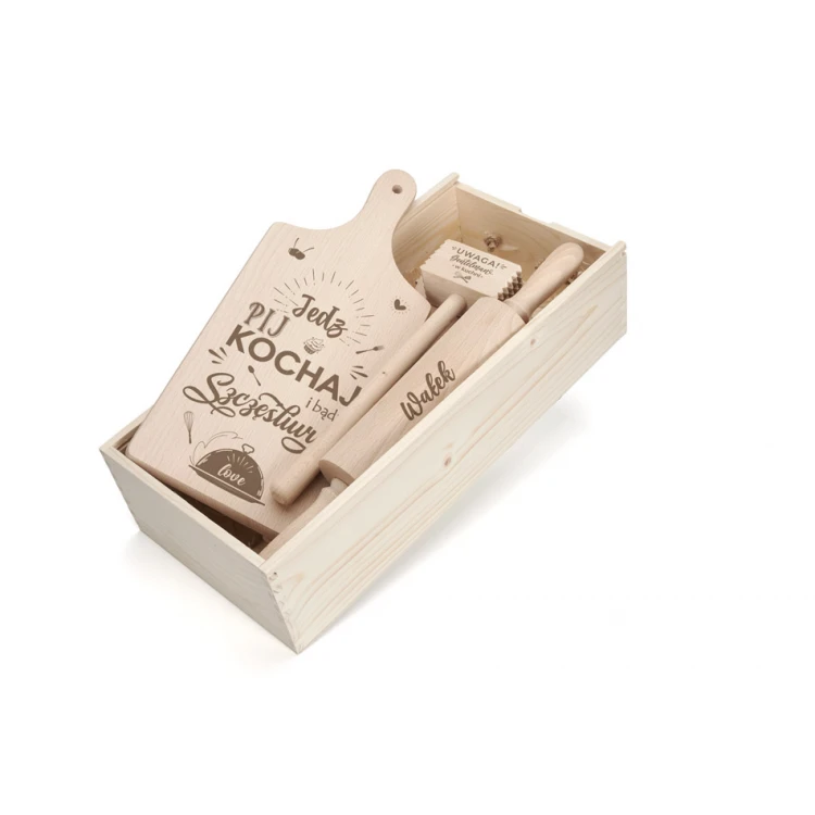 Gift for Young Couple - rolling pin, board, spoon, stick, pestle, muddler - PDM006