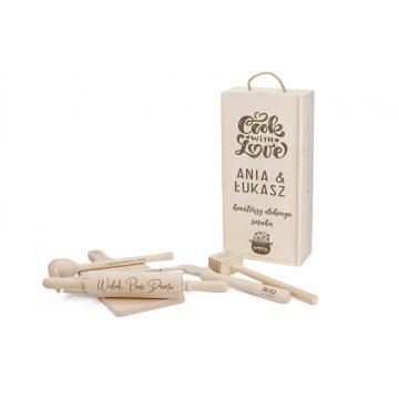 Gift for Young Couple - rolling pin, board, spoon, stick, pestle, muddler - PDM004