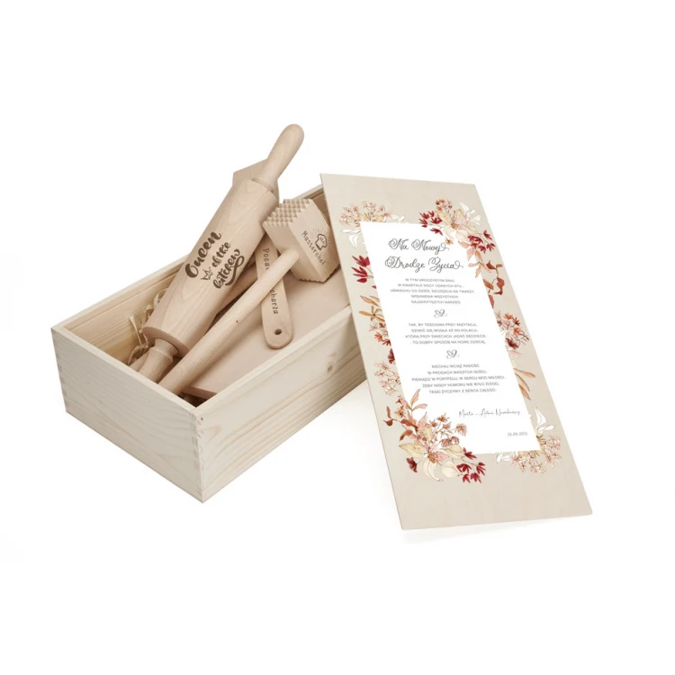 Gift for Young Couple - rolling pin, board, spoon, stick, pestle, muddler - PDM010