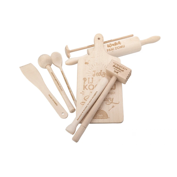 Gift for Young Couple - rolling pin, board, spoon, stick, pestle, muddler - PDM006