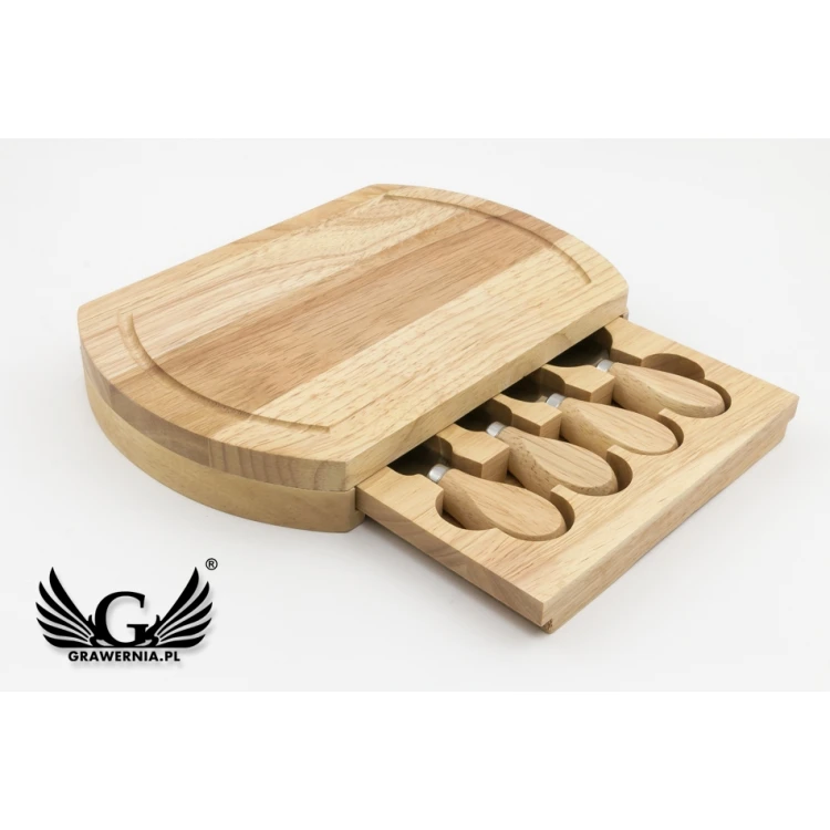 Cheese Board with Custom Engraving - Gift - KCH002