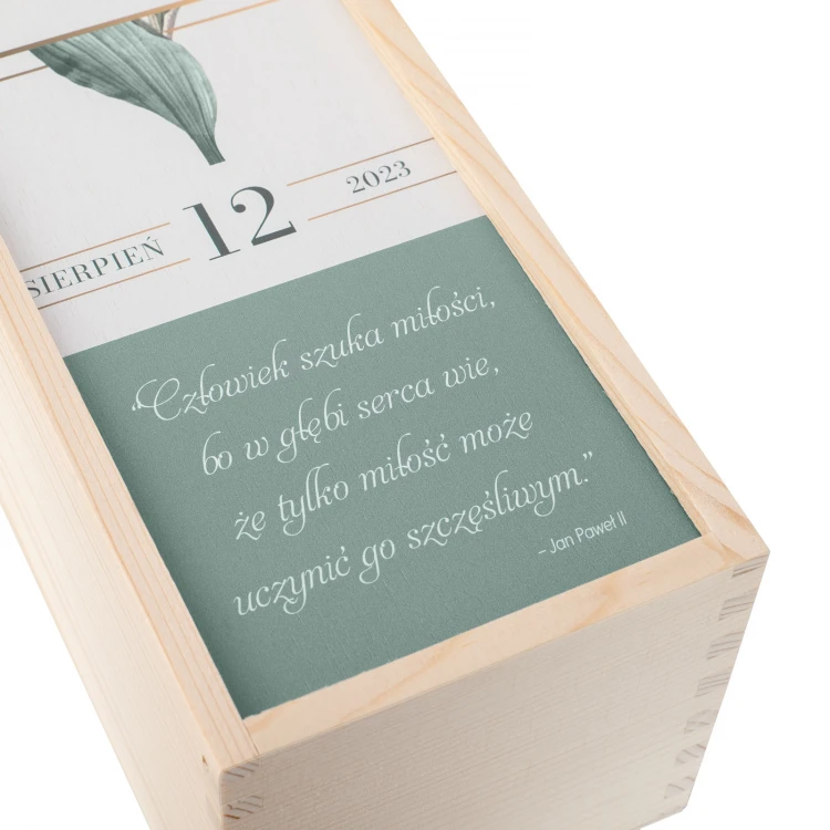 Gift for Newlyweds - Wooden Wine Box - SK086
