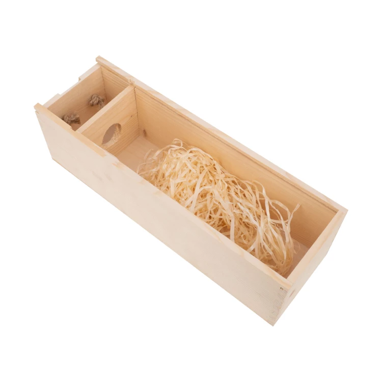 Gift for Bridesmaid - Wooden Alcohol Box with Name - Size 110x360mm - SK099