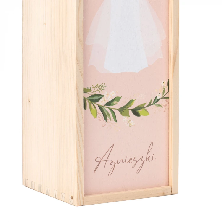 Bachelorette Party Gift - Wooden Wine Box - SK085