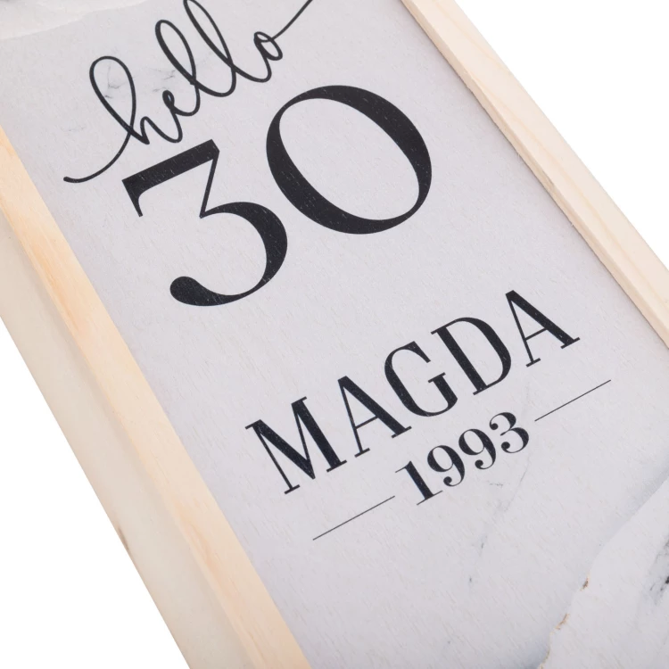 Birthday Gift - Wooden Alcohol Box - SK089