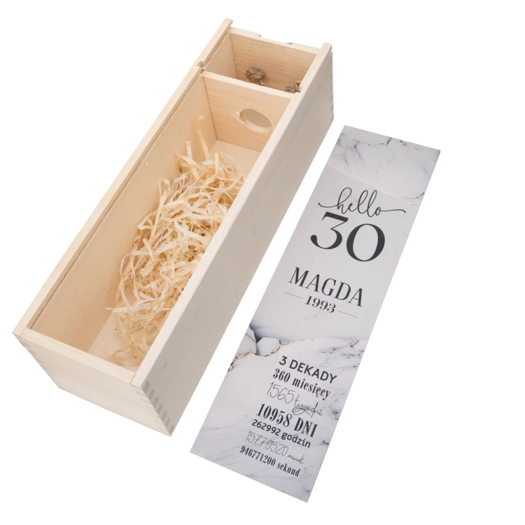 Birthday Gift - Wooden Alcohol Box - SK089