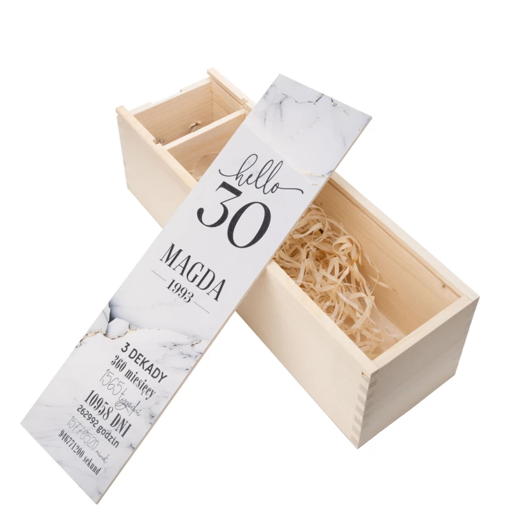 Birthday Gift - Wooden Alcohol Box - SK089