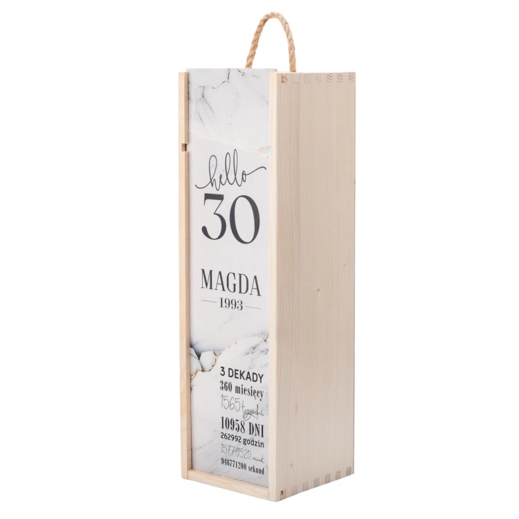 Birthday Gift - Wooden Alcohol Box - SK089