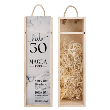 Birthday Gift - Wooden Alcohol Box - SK089