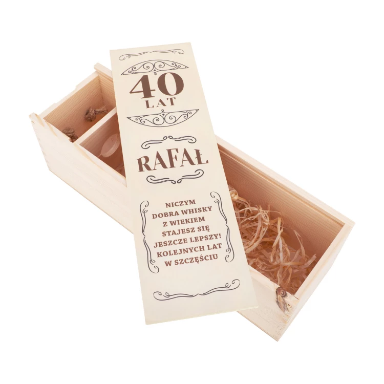 Birthday Gift - Wooden Alcohol Box - SK104