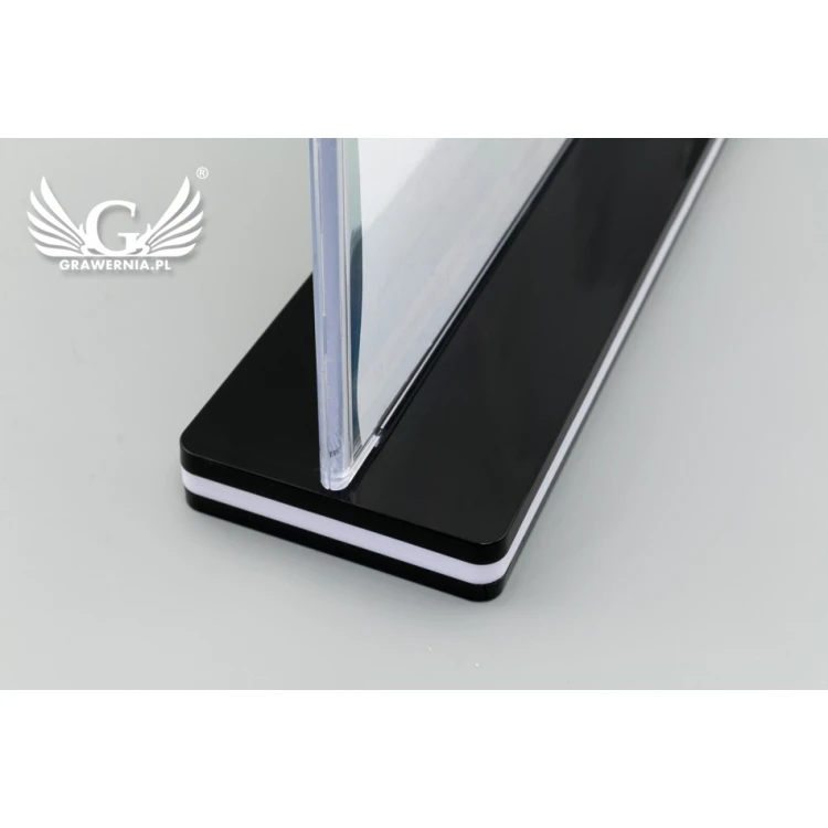 Stand, plastic display for a 297x210mm (A4) card - model PR020