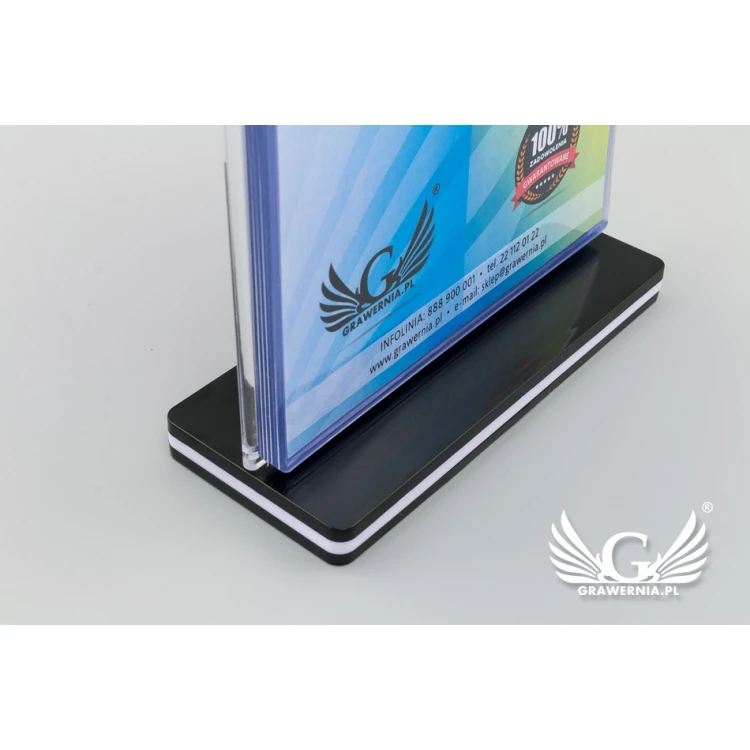 Stand, display with rotating pockets - size 148x210mm (A5) - model PR022