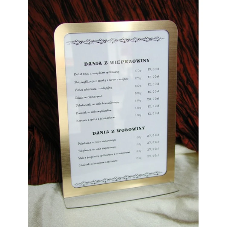 Exclusive Presenter - A4 - Transparent Plexi PR004
