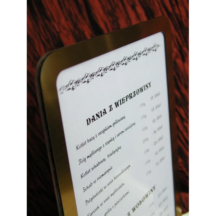 Exclusive Presenter - A4 - Transparent Plexi PR004