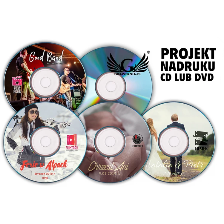 CD or DVD Cover Design Project + Choose Print Run - ND1