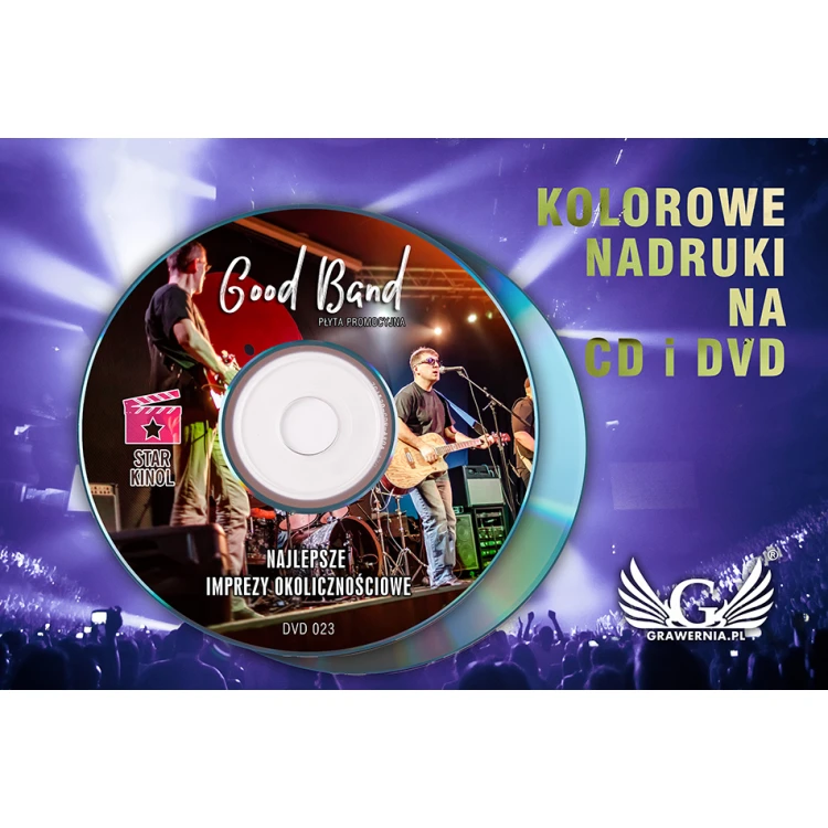 CD or DVD Cover Design Project + Choose Print Run - ND1
