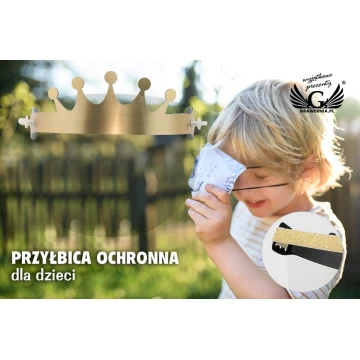 Protective Face Shield for Children - Crown - PCA004