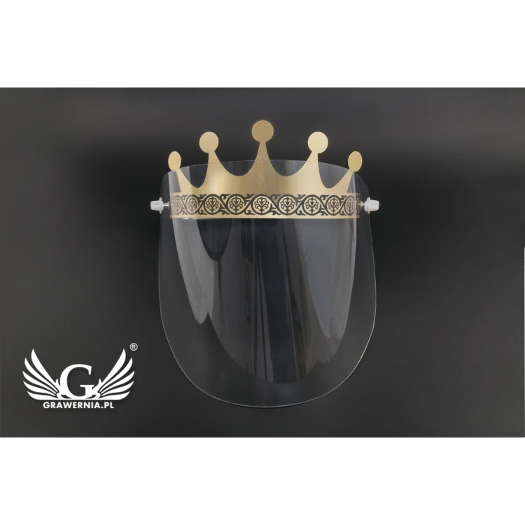 Protective Face Shield - Queen's Crown - PCA002