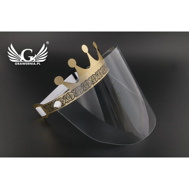 Protective Face Shield - Queen's Crown - PCA002