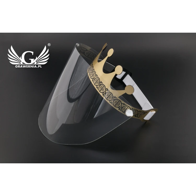 Protective Face Shield - Queen's Crown - PCA002