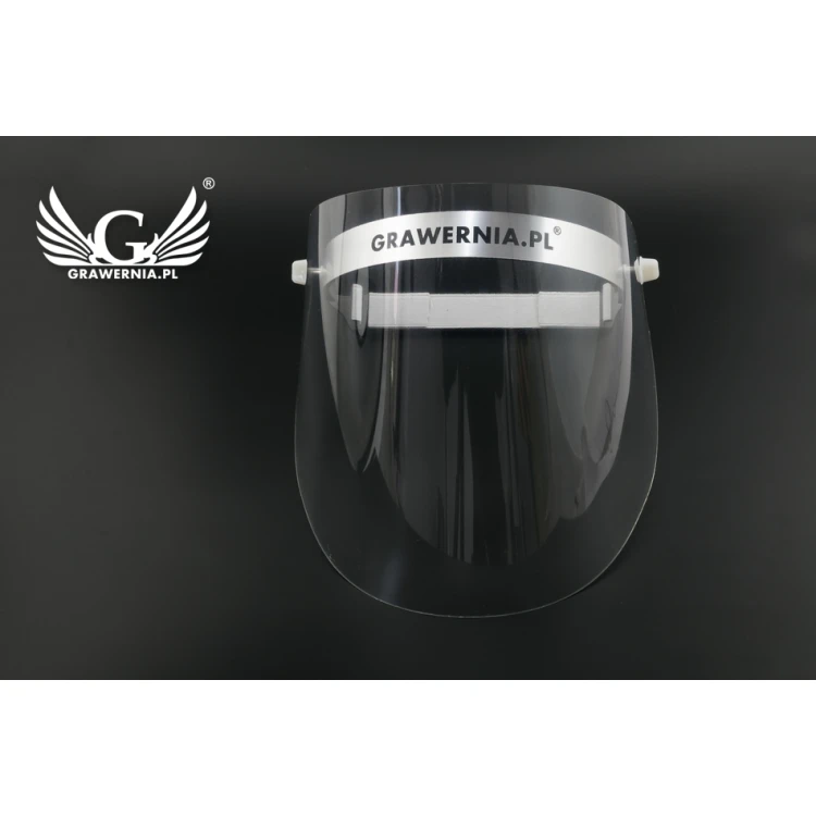 Protective Face Shield with Text or Logo - PCA003