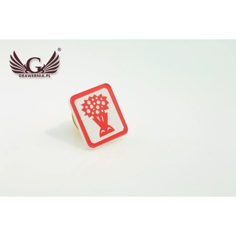 Mini Pins/Badges with Your Logo - Laser Engraving - PS008