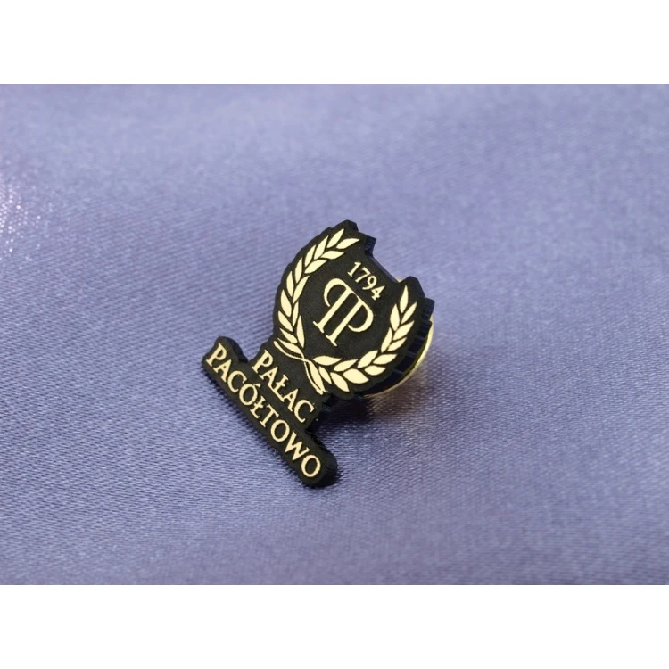 Mini Pins/Badges with Your Logo - Laser Engraving - PS011