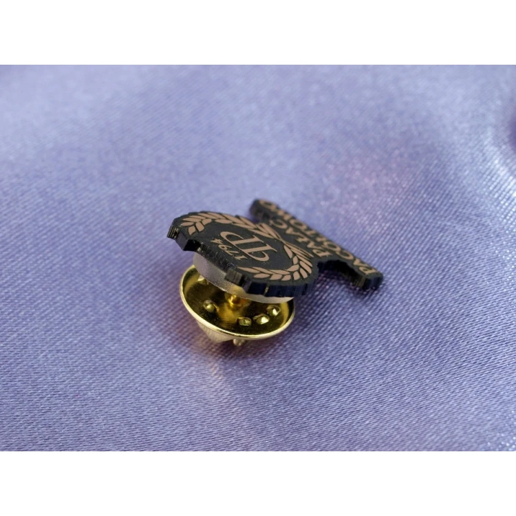 Mini Pins/Badges with Your Logo - Laser Engraving - PS011