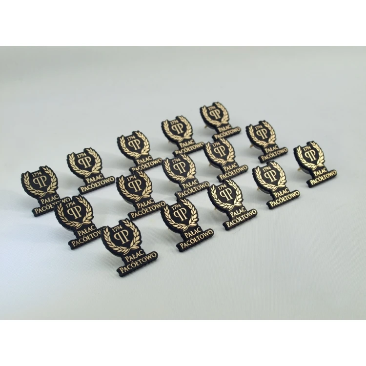 Mini Pins/Badges with Your Logo - Laser Engraving - PS011
