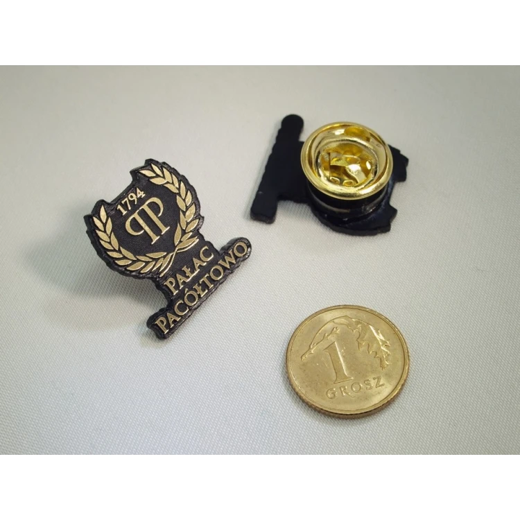 Mini Pins/Badges with Your Logo - Laser Engraving - PS011