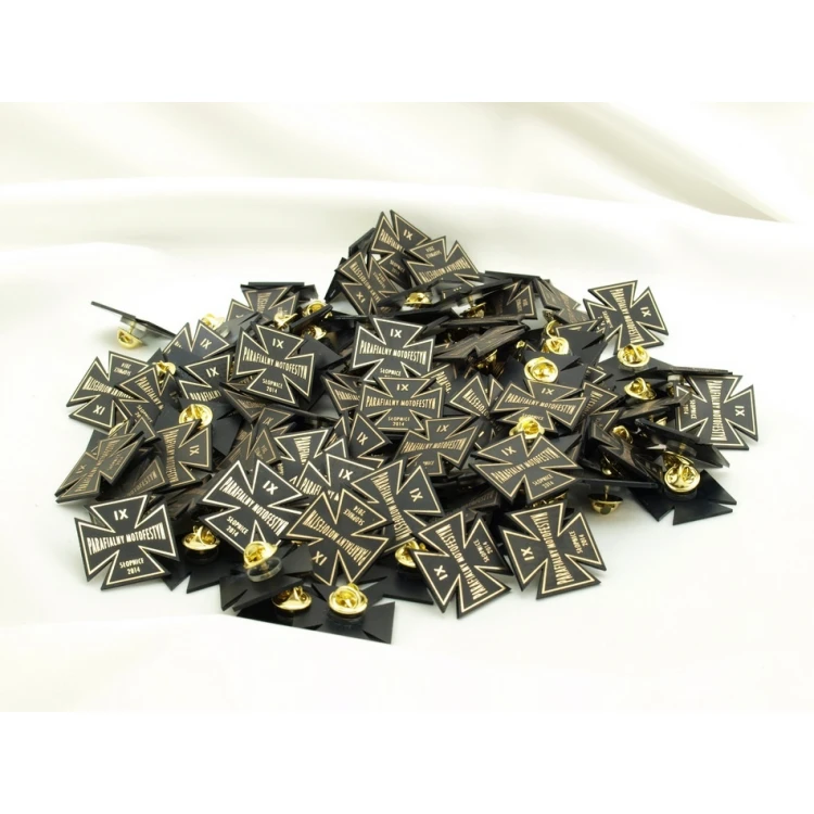 Mini Pins/Badges with Your Logo - Laser Engraving - PS011