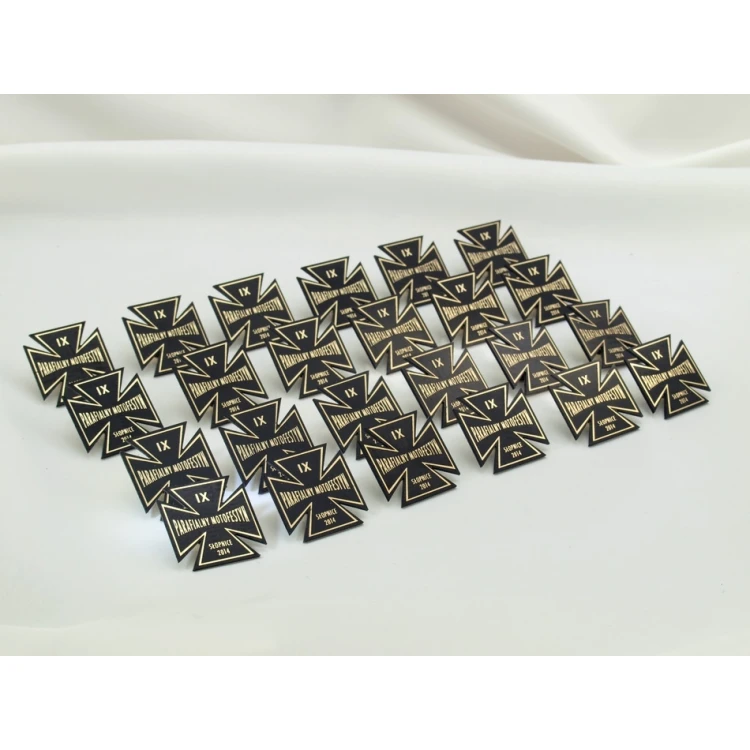 Mini Pins/Badges with Your Logo - Laser Engraving - PS011