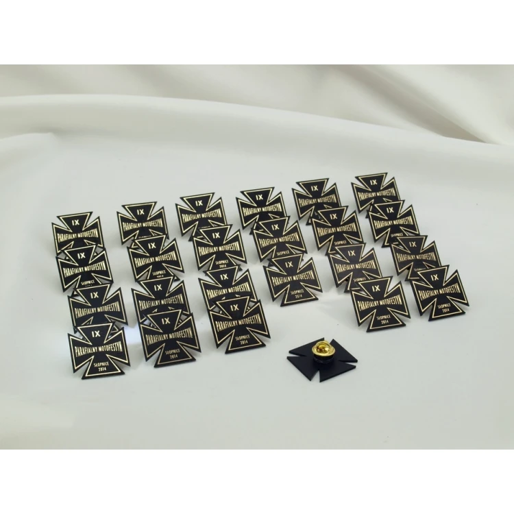 Mini Pins/Badges with Your Logo - Laser Engraving - PS011