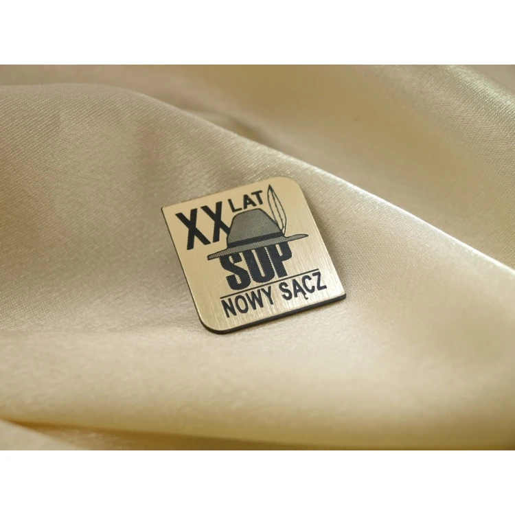 Mini Pins/Badges with Your Logo - Laser Engraving - PS011