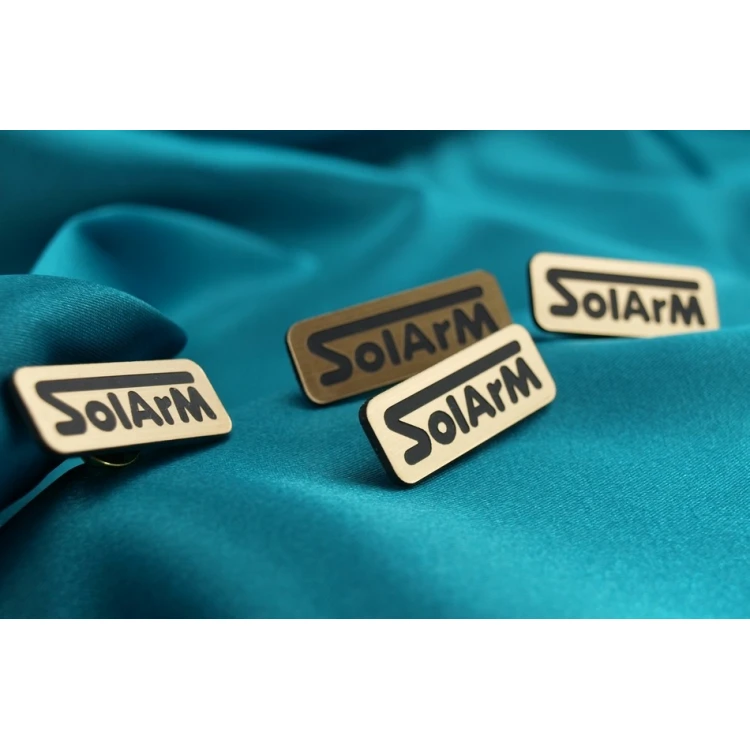 Mini Pins/Badges with Your Logo - Laser Engraving - PS011